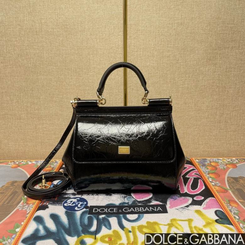 Wholesale Cheap Aaa quality Replica D.olce Gabbana Sicily Leather Tote Shoulder Bags for Sale