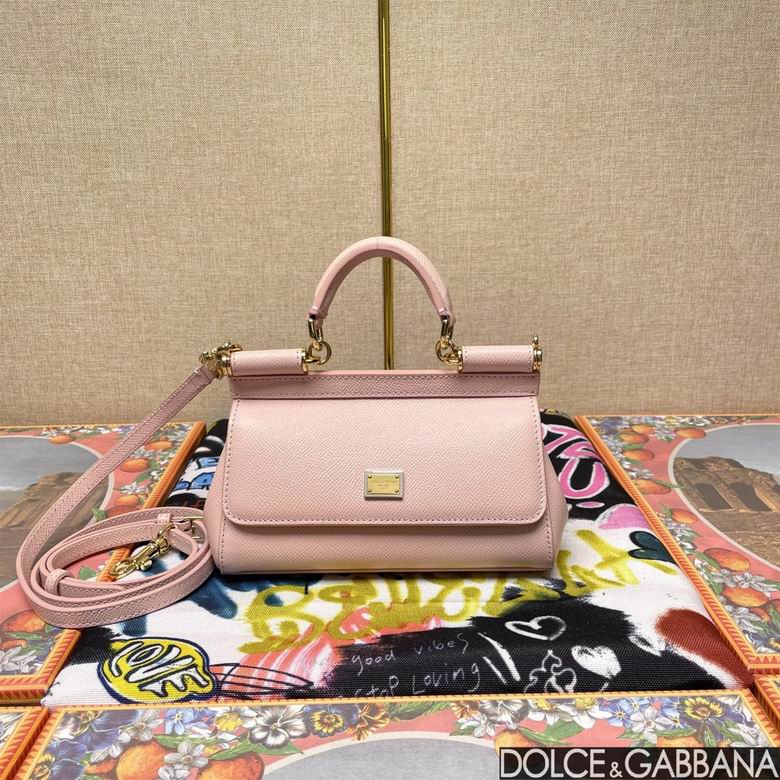 Wholesale Cheap Aaa quality Replica D.olce Gabbana Sicily Leather Tote Shoulder Bags for Sale