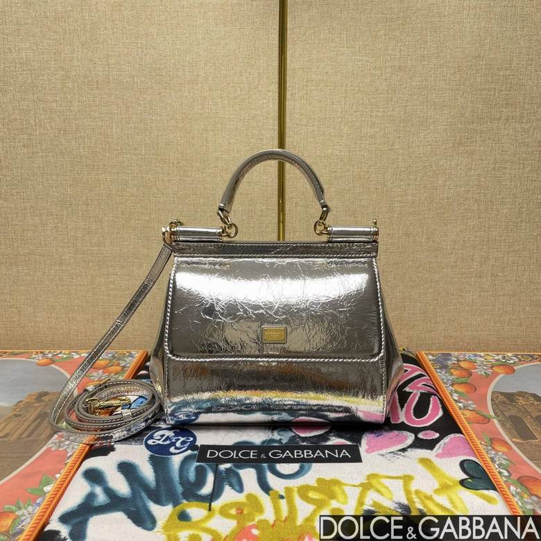 Wholesale Cheap Aaa quality Replica D.olce Gabbana Sicily Leather Tote Shoulder Bags for Sale