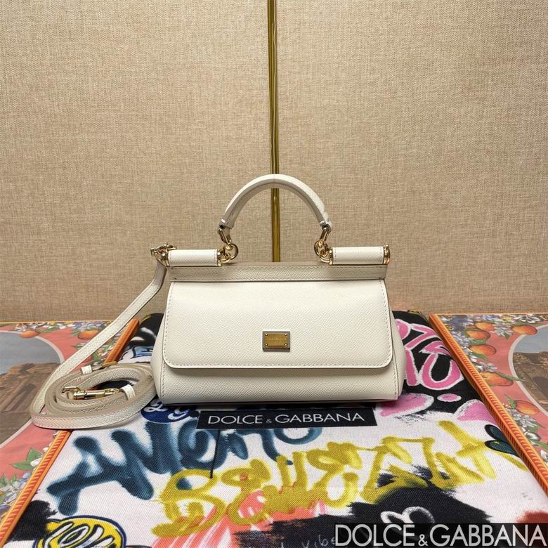 Wholesale Cheap Aaa quality Replica D.olce Gabbana Sicily Leather Tote Shoulder Bags for Sale