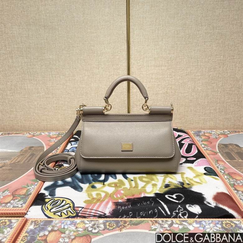 Wholesale Cheap Aaa quality Replica D.olce Gabbana Sicily Leather Tote Shoulder Bags for Sale