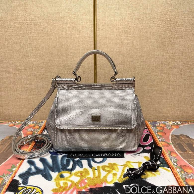 Wholesale Cheap Aaa quality Replica D.olce Gabbana Sicily Leather Tote Shoulder Bags for Sale