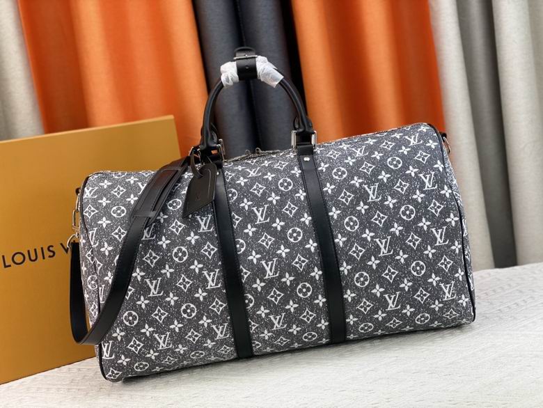 Wholesale Cheap AAA Louis Vuitton Keepall Bandoulière 45 Replica Travel Bags for Sale