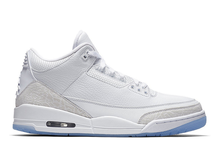 Air Jordan 3 Pure White - 136064-111