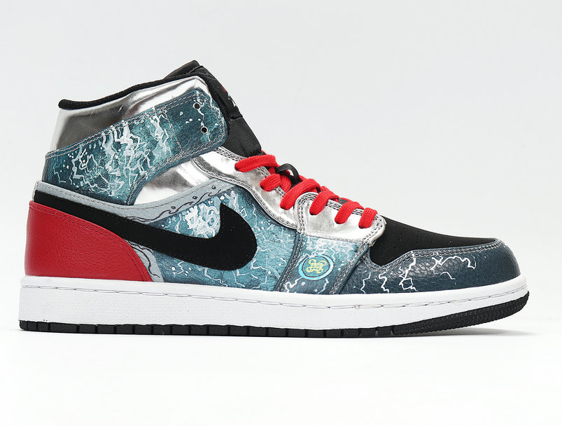 Air Jordan 1 Mid Marvel Thor 556297-023