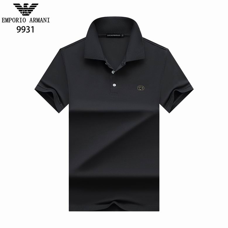 Wholesale Cheap Armani Short Sleeve Lapel Replica T Shirts for Sale