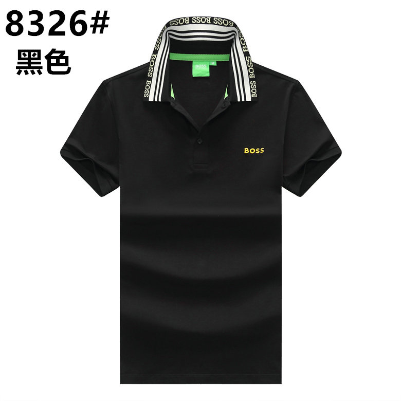 Wholesale Cheap Boss Short Sleeve Lapel T Shirts for Sale