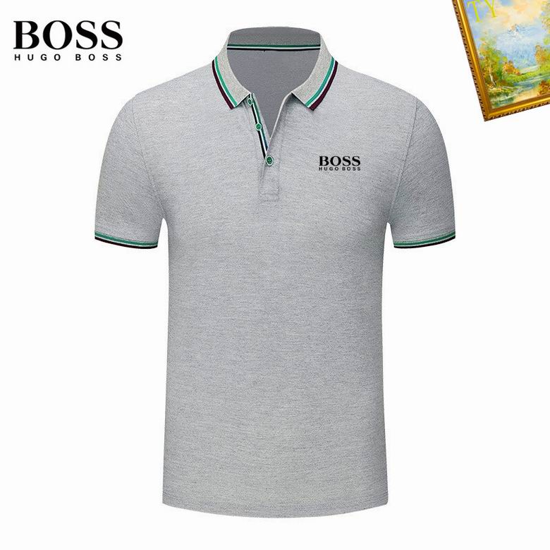 Wholesale Cheap Boss Short Sleeve Lapel Replica T shirts for Sale