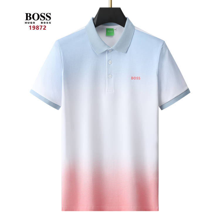 Wholesale Cheap Boss Short Sleeve Lapel Replica T shirts for Sale