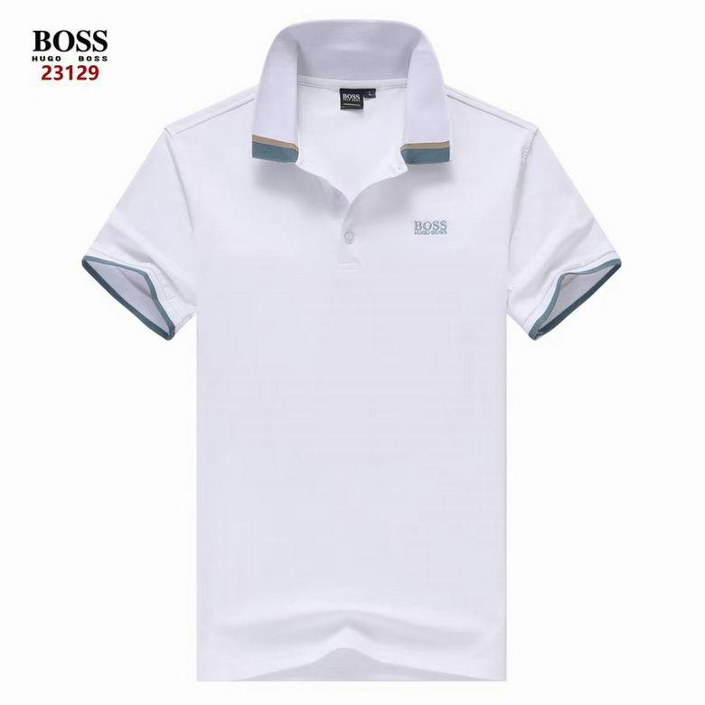 Wholesale Cheap Boss Short Sleeve Lapel T Shirts for Sale