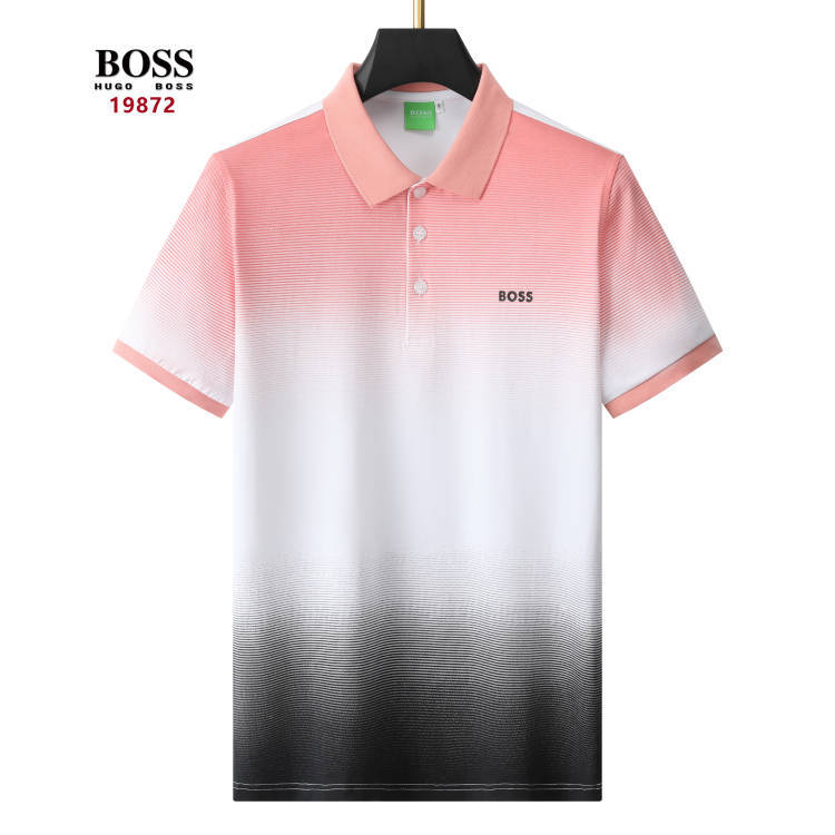 Wholesale Cheap Boss Short Sleeve Lapel Replica T shirts for Sale