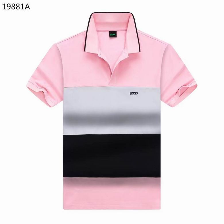 Wholesale Cheap Boss Short Sleeve Lapel Replica T shirts for Sale