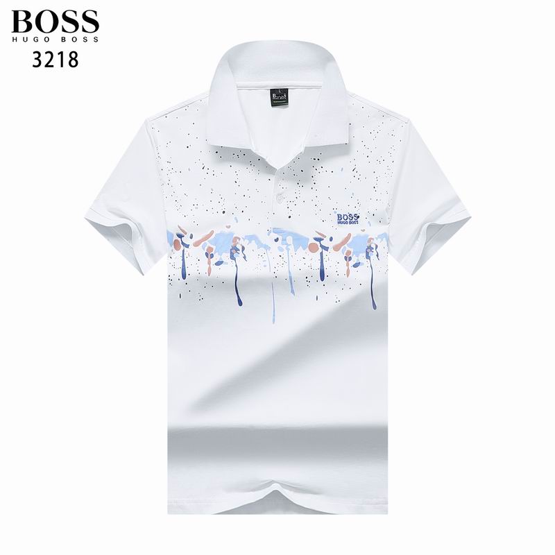 Wholesale Cheap Boss Short Sleeve Lapel Replica T shirts for Sale