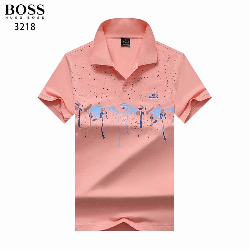 Wholesale Cheap Boss Short Sleeve Lapel Replica T shirts for Sale