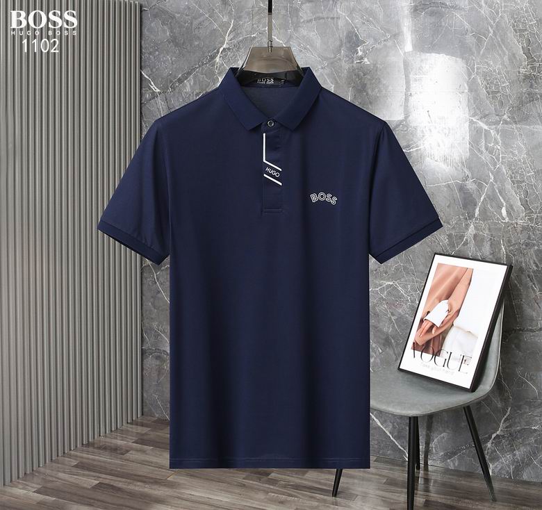 Wholesale Cheap Boss Short Sleeve Lapel T Shirts for Sale