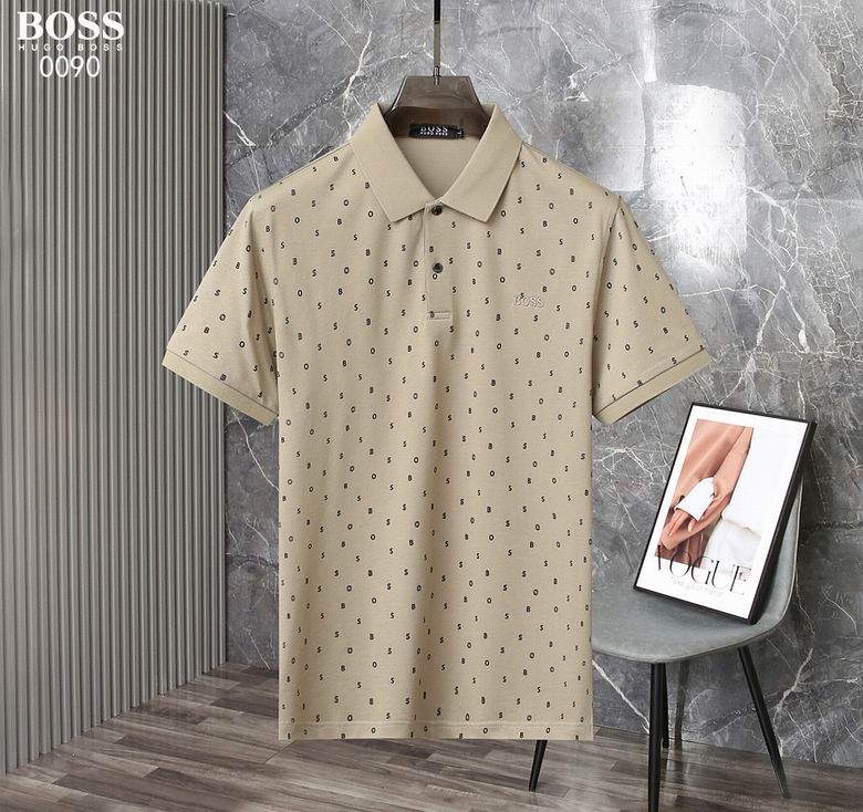 Wholesale Cheap Boss Short Sleeve Lapel T Shirts for Sale