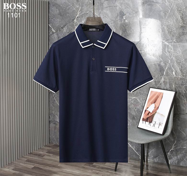 Wholesale Cheap Boss Short Sleeve Lapel T Shirts for Sale