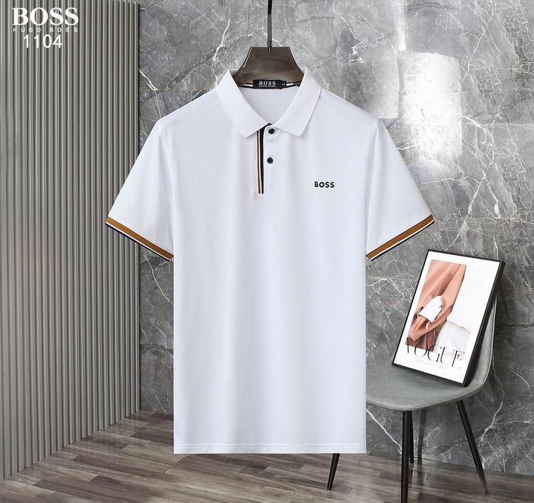 Wholesale Cheap Boss Short Sleeve Lapel T Shirts for Sale