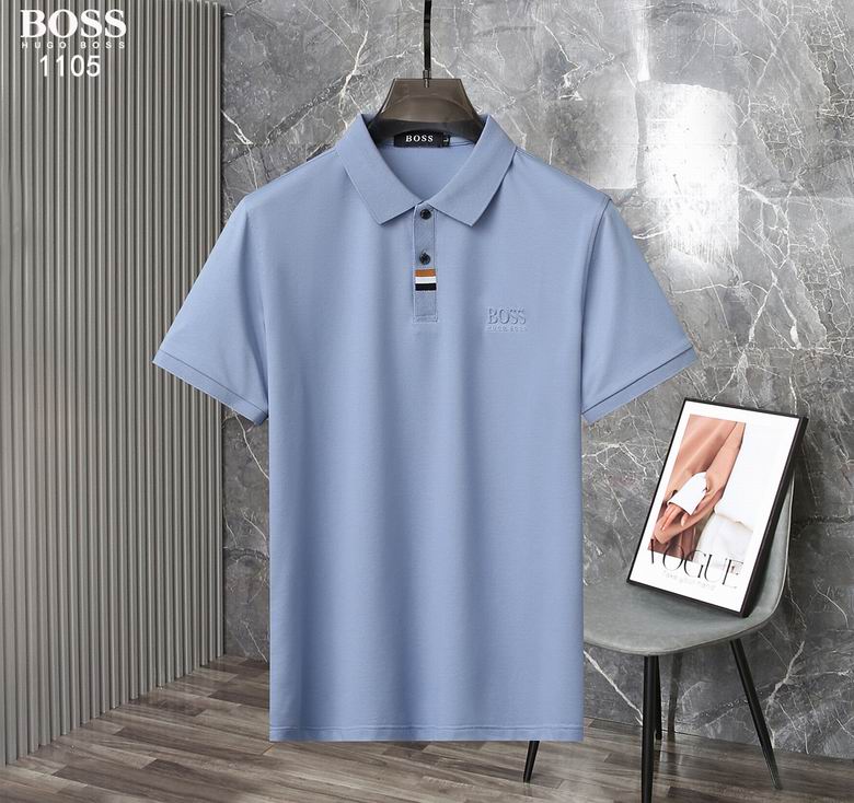 Wholesale Cheap Boss Short Sleeve Lapel T Shirts for Sale