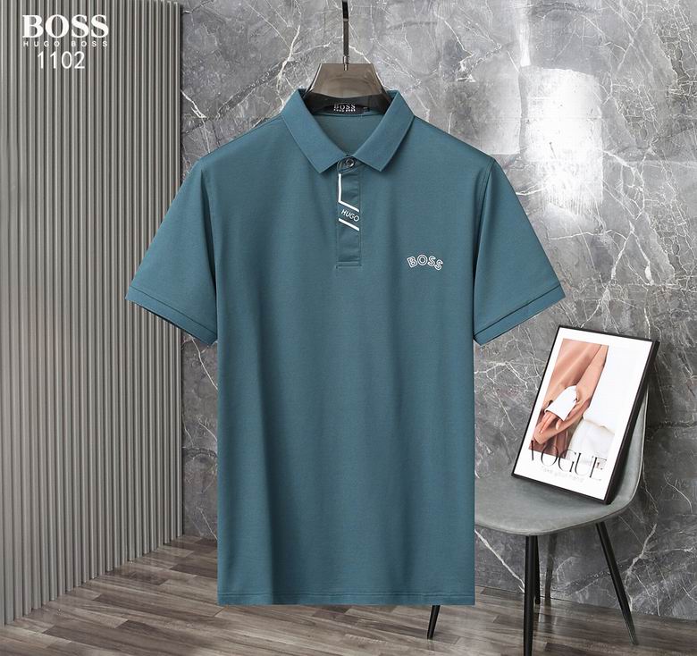 Wholesale Cheap Boss Short Sleeve Lapel T Shirts for Sale