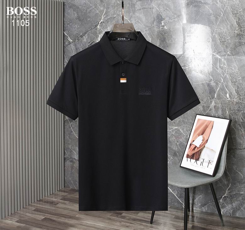 Wholesale Cheap Boss Short Sleeve Lapel T Shirts for Sale