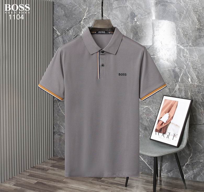 Wholesale Cheap Boss Short Sleeve Lapel T Shirts for Sale