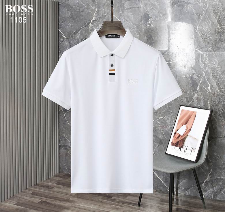 Wholesale Cheap Boss Short Sleeve Lapel T Shirts for Sale