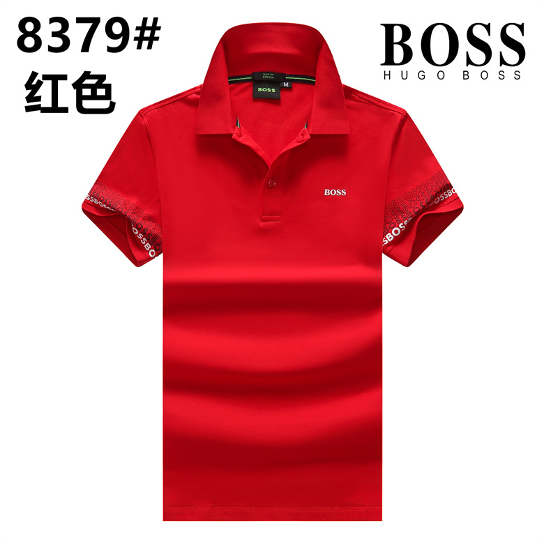 Wholesale Cheap Boss Short Sleeve Lapel Replica T shirts for Sale