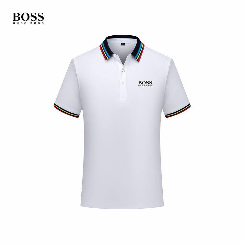 Wholesale Cheap Boss Sleeve Lapel T Shirts Replica for Sale