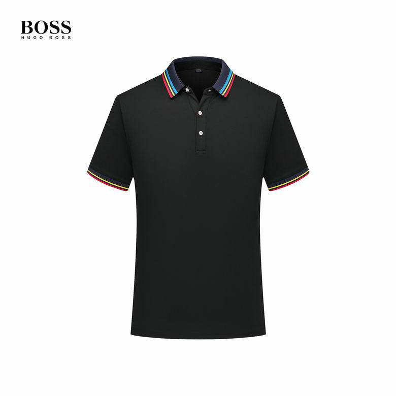 Wholesale Cheap Boss Sleeve Lapel T Shirts Replica for Sale