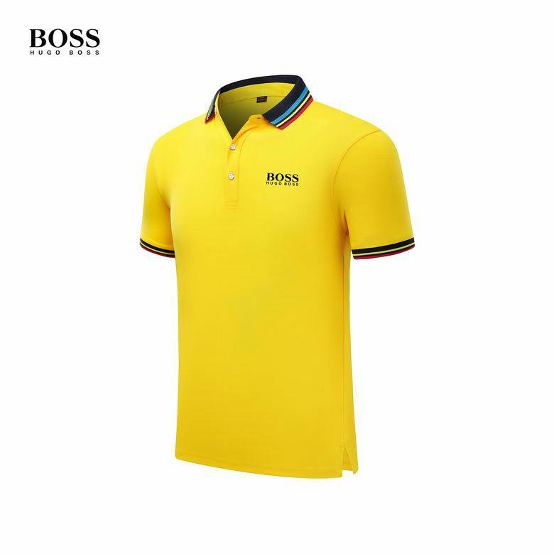 Wholesale Cheap Boss Sleeve Lapel T Shirts Replica for Sale