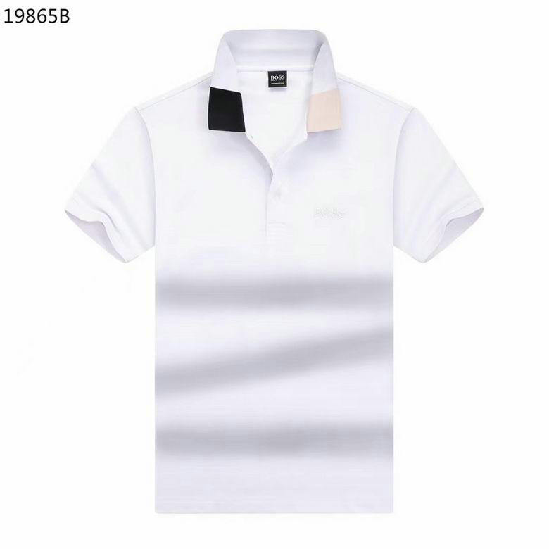 Wholesale Cheap Boss Sleeve Lapel T Shirts Replica for Sale