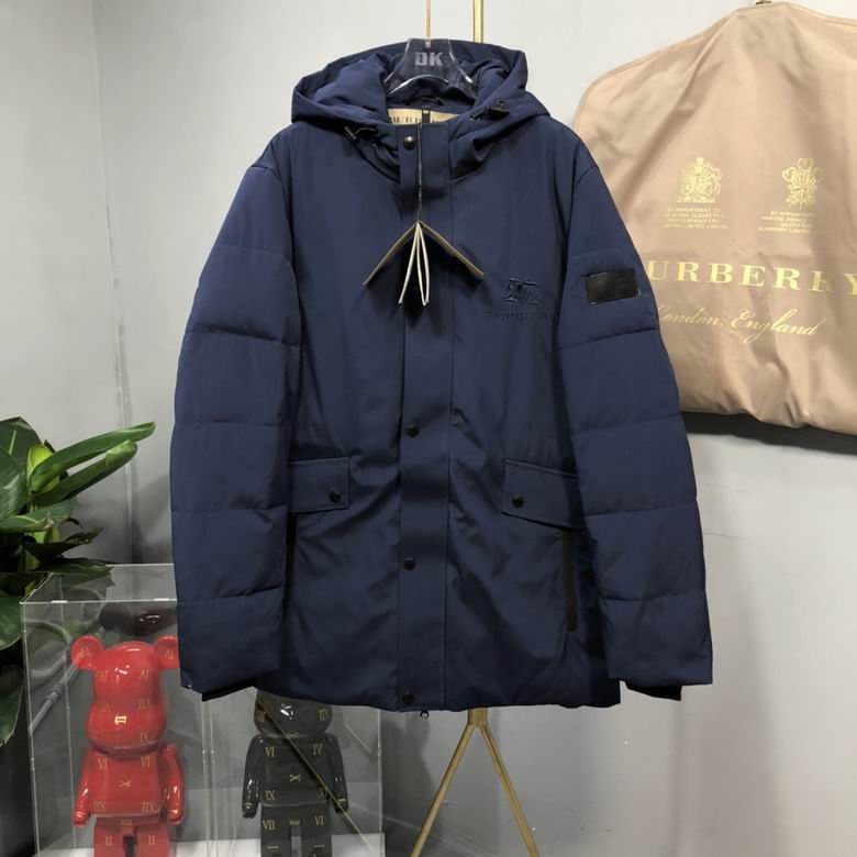 Wholesale Cheap B urberry men Down Jackets for Sale