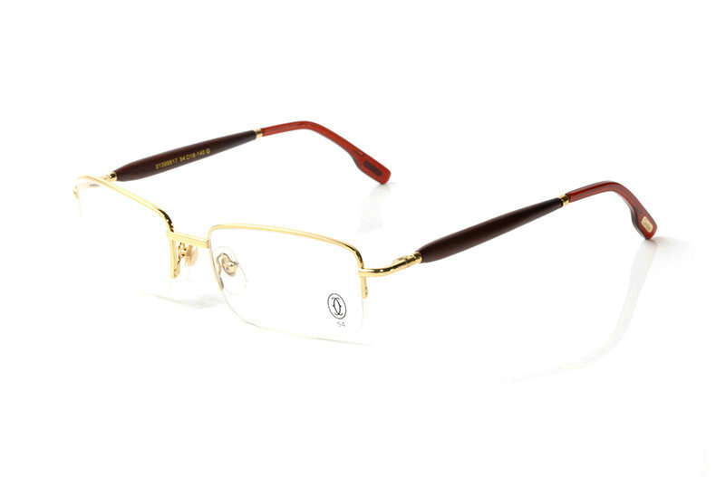 Wholesale Cheap Cartier Round Leg Glasses Frames for sale