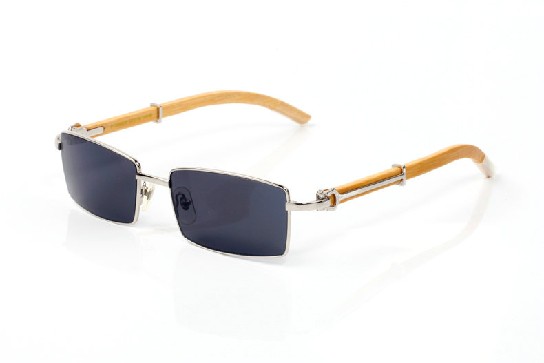 Wholesale Cheap Cartier Wooden Glasses Frames for sale