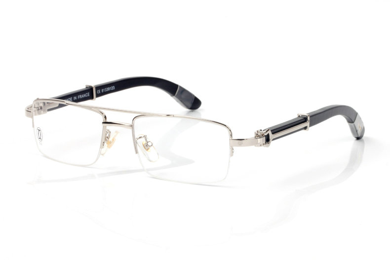 Wholesale Cheap Cartier Wooden Glasses Frames for sale