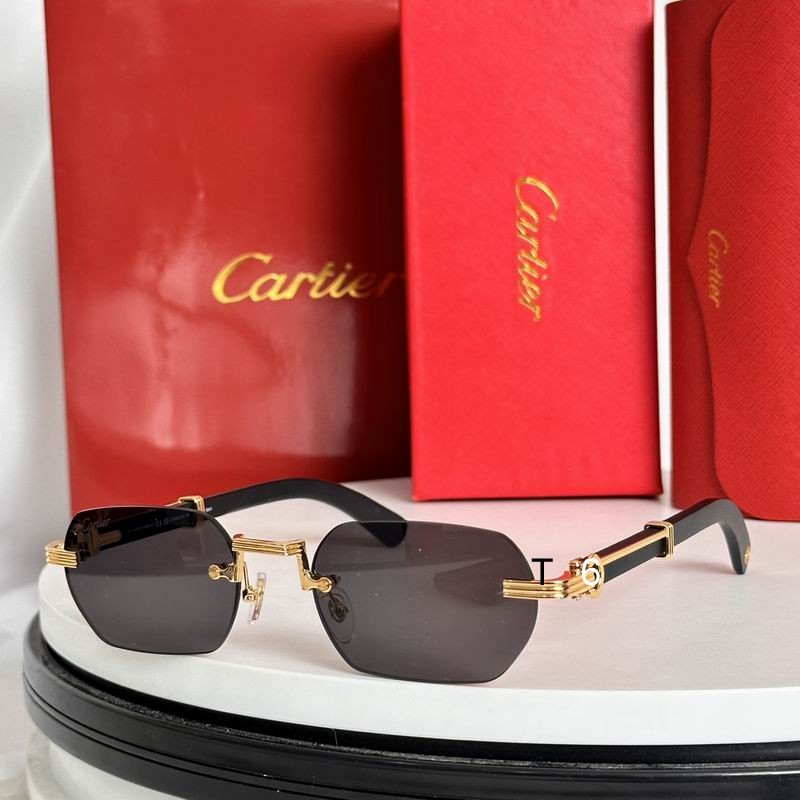 Wholesale Cheap High Quality Cartier Replica Sunglasses Wood Eyeglasses Frames for Sale