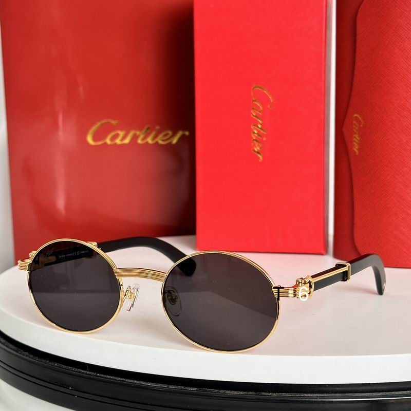 Wholesale Cheap High Quality Cartier Replica Sunglasses Wood Eyeglasses Frames for Sale