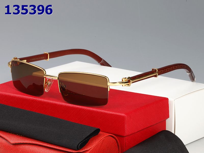 Wholesale Cheap Cartier Glasses Wood Frames for sale