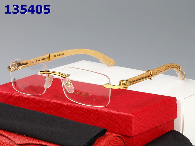 Wholesale Cheap Cartier Glasses Wood Frames for sale