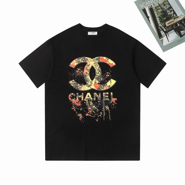 Wholesale Cheap C hanel Short Sleeve Replica T Shirts Women for Sale