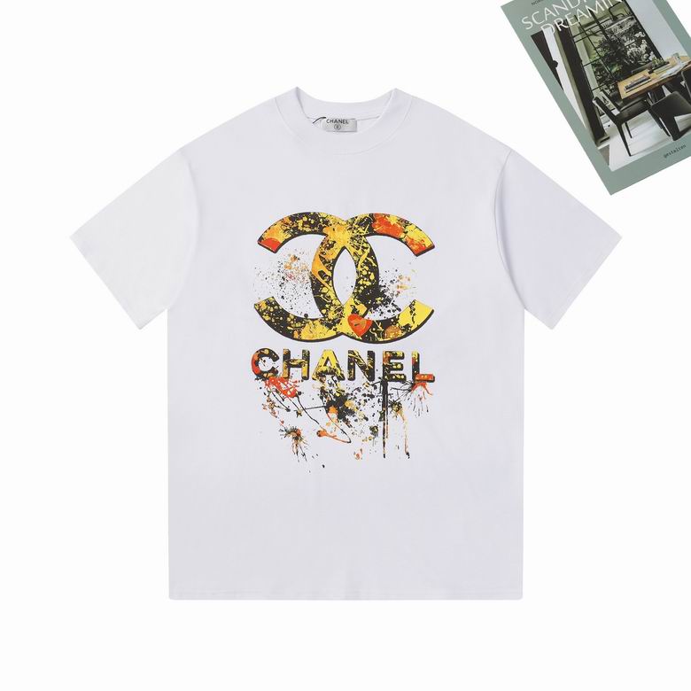 Wholesale Cheap C hanel Short Sleeve Replica T Shirts Women for Sale