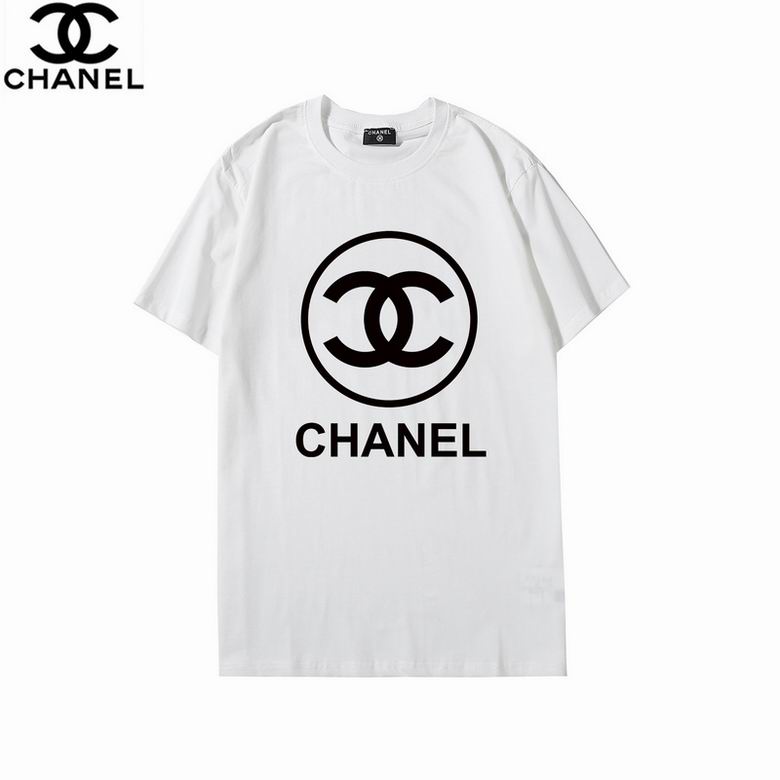 Wholesale Cheap C hanel Short Sleeve Replica T Shirts for Sale