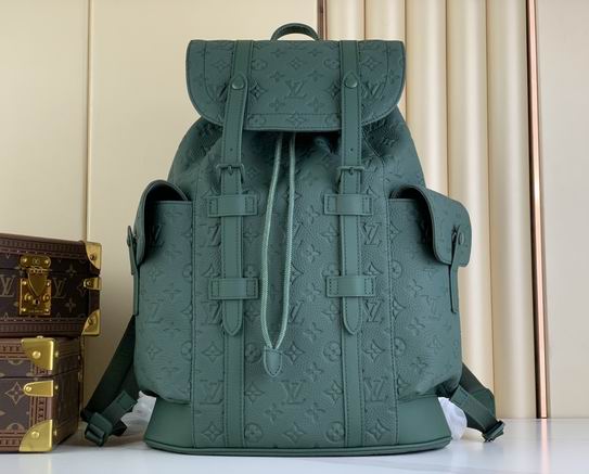 Wholesale AAA Louis Vuitton Christopher MM Taurillon Monogram Backpack for Sale