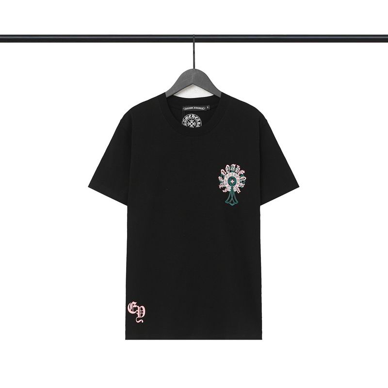 Wholesale Cheap Chrome Hearts Short Sleeve Replica T shirts for Sale