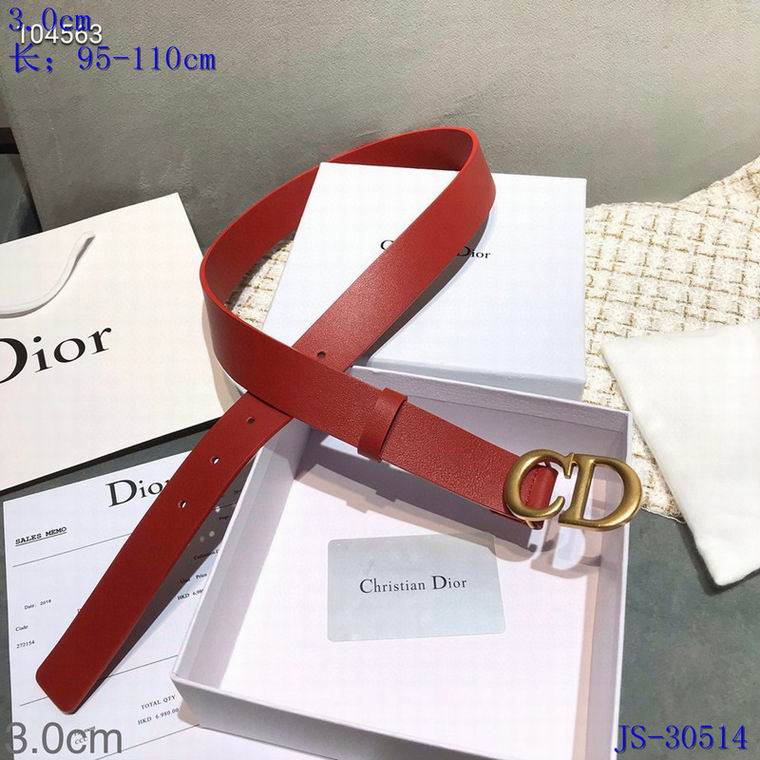 Wholesale Cheap D ior AAA Belts for Sale