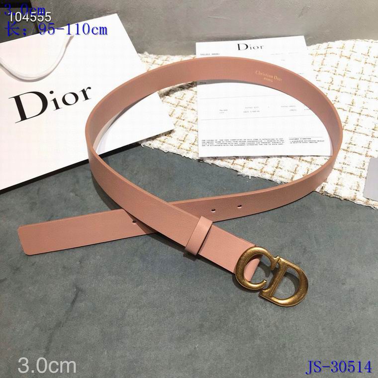 Wholesale Cheap D ior AAA Belts for Sale