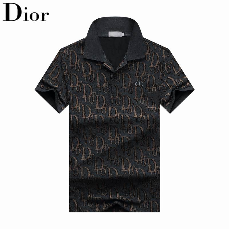 Wholesale Cheap D.ior Short Sleeve Lapel T shirts for Sale