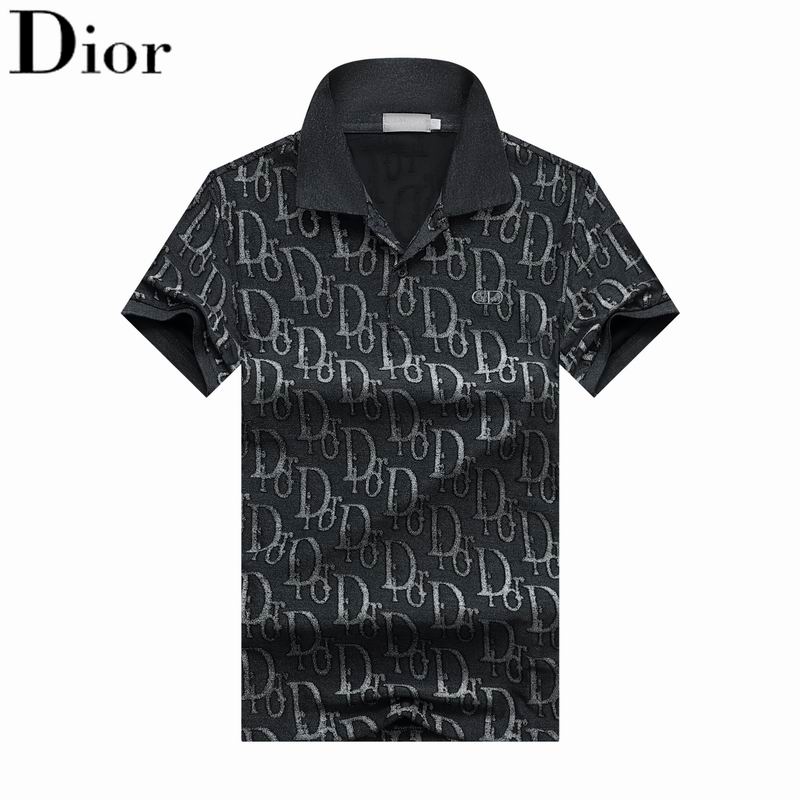 Wholesale Cheap D.ior Short Sleeve Lapel T shirts for Sale