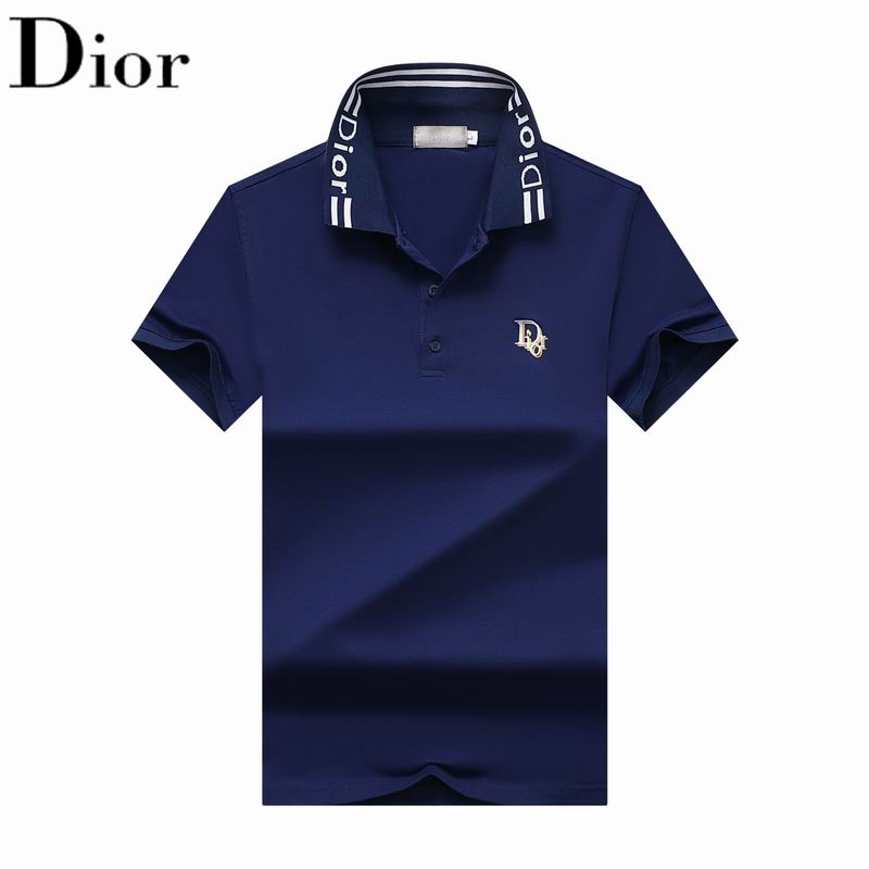 Wholesale Cheap D.ior Short Sleeve Lapel T shirts for Sale